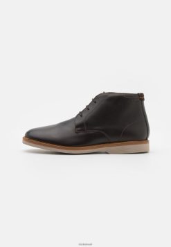 Clarks unissex Clarks Atticus Mid Casual Lace-Ups Marrom Escuro RJZRN7115 marrom escuro