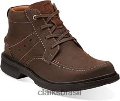 Clarks unissex Clarks bota new wave marrom escuro RJZRN177 marrom escuro