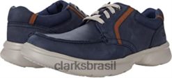 Clarks unissex clarks bradley vibe couro marinho RJZRN2857
