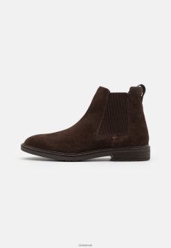 Clarks unissex Clarks Clarkdale Hall Botas clássicas marrom escuro RJZRN7162 marrom escuro