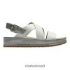 Clarks unissex clarks de calor branco alderlake RJZRN4284 branco