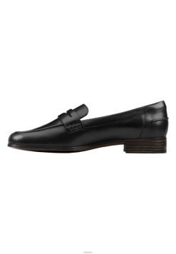 Clarks unissex clarks de couro preto RJZRN6942 couro preto