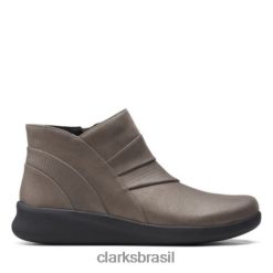 Clarks unissex clarks estanho escuro sillian 20rise RJZRN4121 estanho escuro