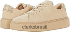 Clarks unissex Clarks Hero Lite Lace Taupe Combi RJZRN2786