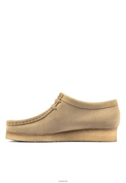 Clarks unissex Clarks Maple Wallabee Lace-ups RJZRN6945 bordo