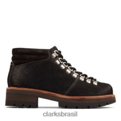 Clarks unissex clarks orianna alpino preto interesse RJZRN4106 interesse negro