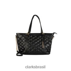 Clarks unissex clarks pretos com gema holótica RJZRN4326 preto