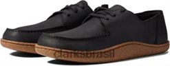 Clarks unissex Clarks renda preta nobuck pilton RJZRN769 nobuck preto