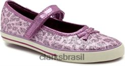 Clarks unissex Clarks roxo glamit júnior RJZRN2464 roxo