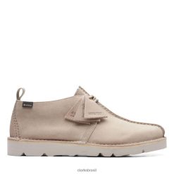 Clarks unissex Clarks Sand Suede Desert Trek Gore-Tex Sand Suede RJZRN5577 camurça de areia