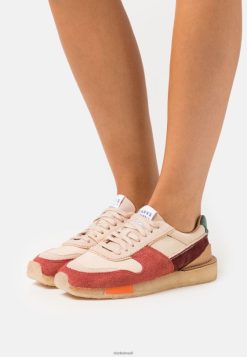 Clarks unissex clarks tor run tênis rosa escuro combi RJZRN6906 combinado rosa escuro