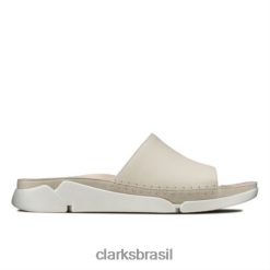 Clarks unissex clarks tri slide branco RJZRN4268 branco