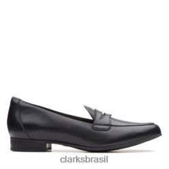 Clarks unissex clarks un blush vai couro preto RJZRN4058 couro preto