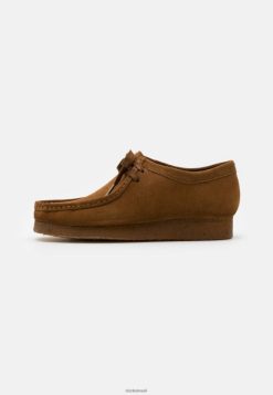 Clarks unissex cola clarks wallabee casual cadarços RJZRN7123 Cola