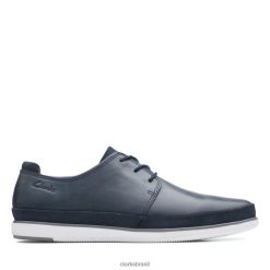 Clarks unissex combinação azul marinho clarks bratton lace combinação azul marinho RJZRN5619 combinação da marinha