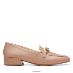 Clarks unissex couro praliné clarks seren 30 step praliné couro RJZRN5016 couro praliné