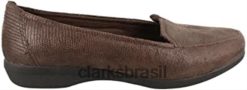 Clarks unissex haydn gloss slip on sapatos clarks RJZRN178