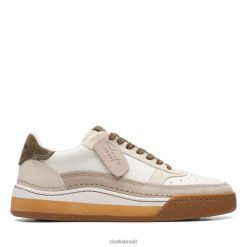 Clarks unissex off white combi RJZRN5531 combinação off white