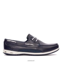 Clarks unissex orson harbour couro marinho clarks couro marinho RJZRN5613 couro marinho