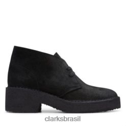 Clarks unissex preto sde arisa deserto clarks RJZRN4180 preto