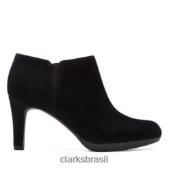 Clarks unissex preto sde clarks adriel lírio RJZRN4200 preto