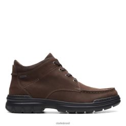 Clarks unissex rockie 2 hi gore-tex marrom nobuck marrom nobuck clarks RJZRN6790 nobuck marrom
