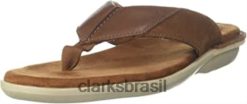 Clarks unissex sandália de couro ellison easy tan clarks RJZRN294