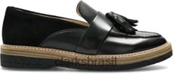 Clarks unissex sapato clarks 26126672 zante primavera preto RJZRN1265
