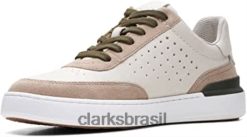 Clarks unissex sapatos off white clarks tribunal lite tor nubuck RJZRN646