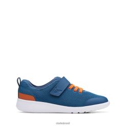 Clarks unissex scape trace garoto azul clarks azul RJZRN5957 azul
