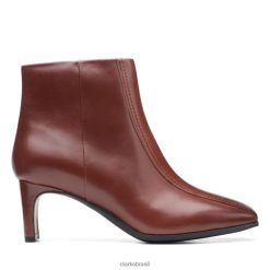 Clarks unissex seren 55 top couro tan britânico clarks couro tan britânico RJZRN5294 couro britânico britânico