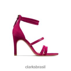 Clarks unissex shorttrap clarks fúcsia combi RJZRN4269 combinação fúcsia