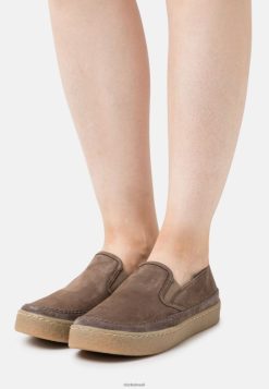 Clarks unissex slip-ons clarks barleigh cinza RJZRN6920 cinza