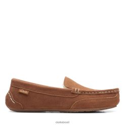 Clarks unissex tan ceraby chale tan clarks RJZRN6700 bronzeado