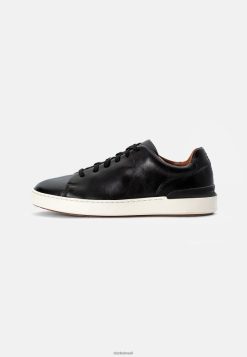 Clarks unissex tênis clarks court lite preto RJZRN7099 preto