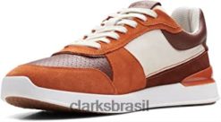 Clarks unissex tênis clarks race lite tor camurça RJZRN218
