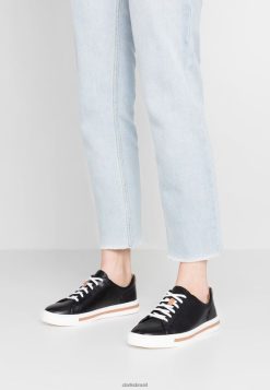 Clarks unissex tênis clarks un maui preto RJZRN6896 preto