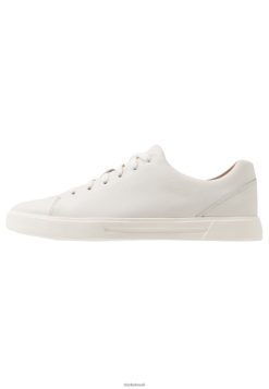 Clarks unissex tenis costa lace branco clarks RJZRN7103 branco