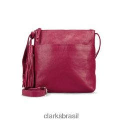 Clarks unissex topsham brilho fúcsia clarks RJZRN4310 fúcsia