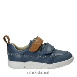 Clarks unissex tri aspire fst f fit clarks denim azul RJZRN4973 azul denim
