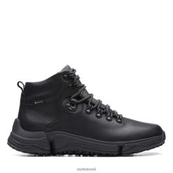 Clarks unissex tri path dia 2 gore-tex couro preto clarks couro preto RJZRN5351 couro preto
